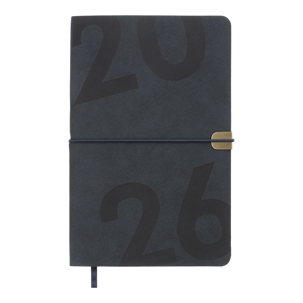 Щотижневик датований A5 2026 Buromax Best синій BM.2704-02 Щотижневик датований A5 2026 Buromax Best синій BM.2704-02