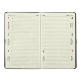 Щотижневик датований A5 2026 Buromax Ideal коричневий BM.2707-25