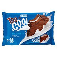Бісквітні тістечка глазуровані TOO COOL CHOCO FEST з молочним смаком