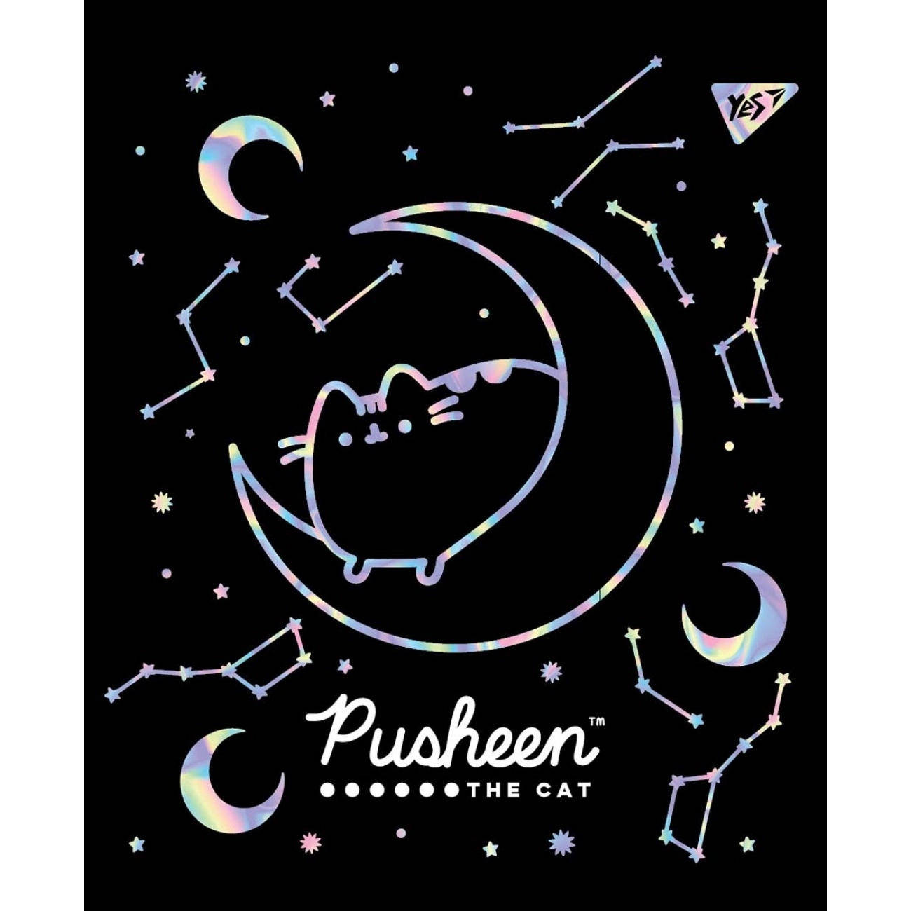 Зошит 12 аркушів лінія YES Pusheen fabulous 765171