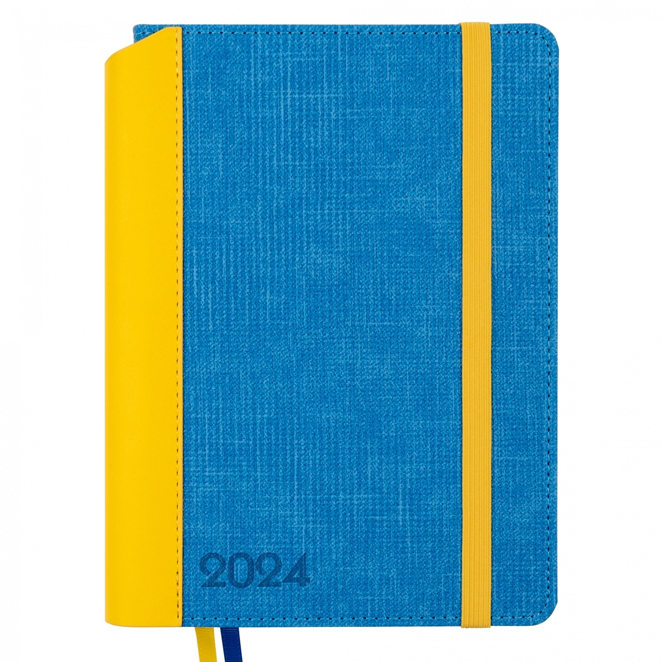Щоденник датований А5 Leo Planner Patriot I жовто-синій 252446