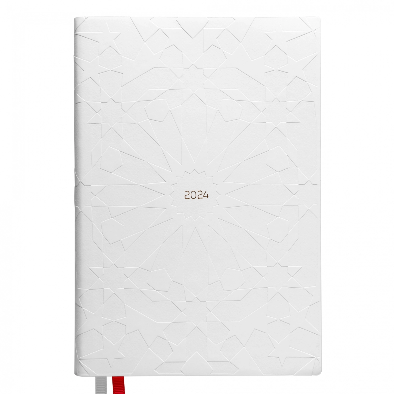 Щоденник датований А5 Leo Planner Saga білий 252454
