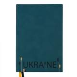 Щоденник датований А5 Leo Planner Ukraine синій 252491