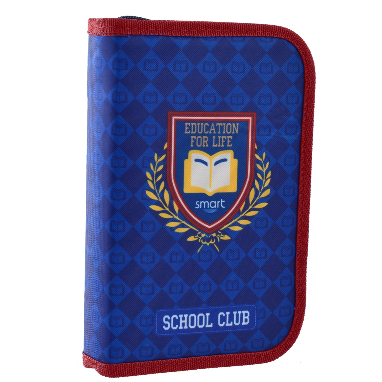 Пенал твердий Smart одинарний з двома клапанами HP-04 School Club 532093