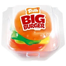Цукерки жувальні Trolli зефір Burger 50г