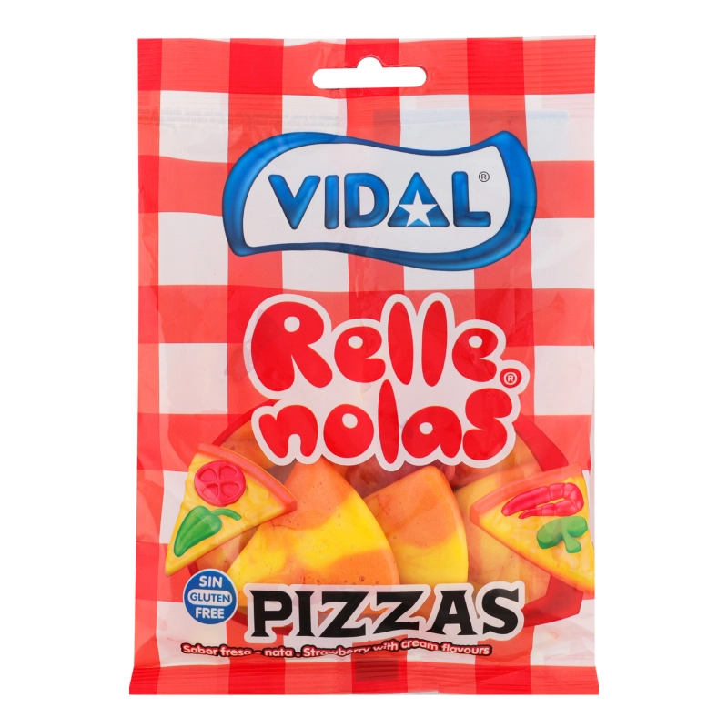 Цукерки желейні Vidal Наповнена піца 90 г