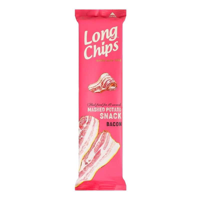 Чіпси Long Chips Бекон 75г