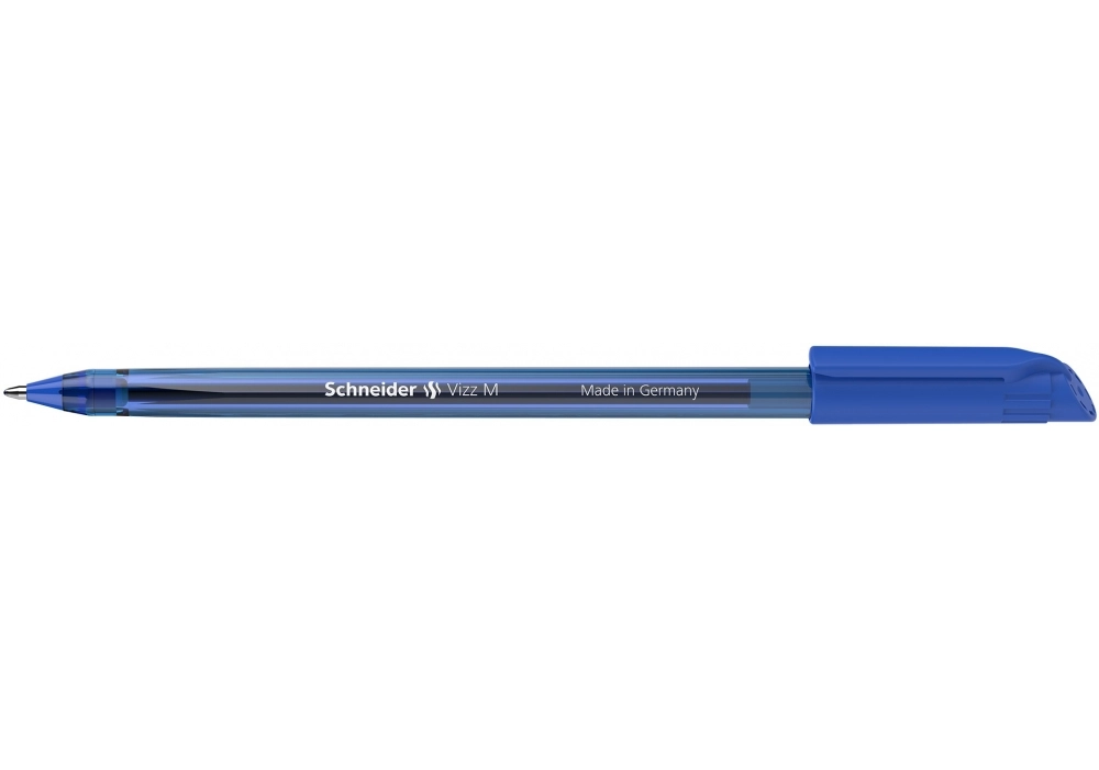 Ручка масляна Schneider Vizz M 07 мм пише синім S102203