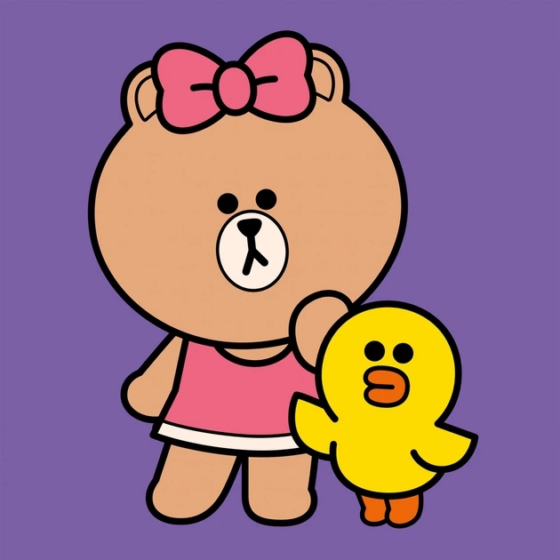 Картина за номерами Santi Лайн Френдс Чоко та Саллі 25х25см 955018