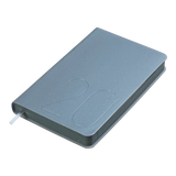 Щоденник датований А6 2025р Buromax Steel блакитний BM.2517-14