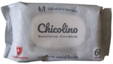 Chicolino Серветка волога для дорослих і дітей антибактеріальна 60шт.