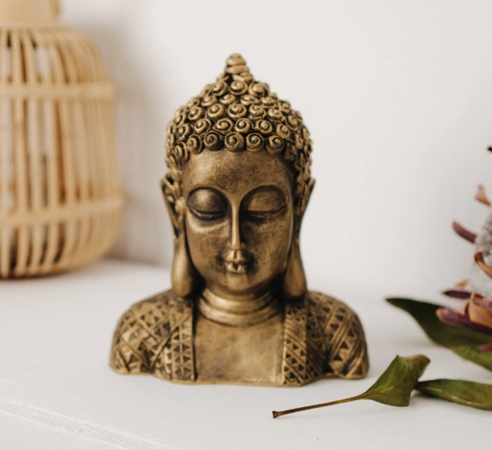 Свічка парфумована BUDDHA SANDAL BRONZE 100% WOOD WAX 140g 30h NAC 1062 — фото 2