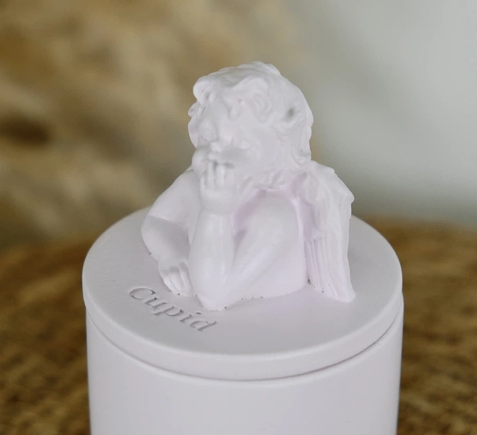 Свічка парфумована CUPID SANTAL LAVENDER 100% WOOD WAX 165g 35h NAC 1103 — фото 2