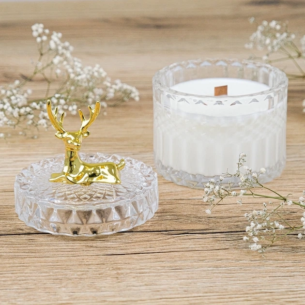 Свічка парфумована Чайний спа 100% соєвий віск 200g 42h - для гармонії та релаксу NOS1121 Свічка парфумована Чайний спа 100% соєвий віск 200g 42h - для гармонії та релаксу NOS1121