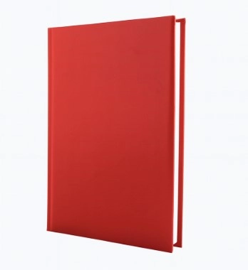 Щоденник недатований А5 Economix Allegra червоний E21749-03