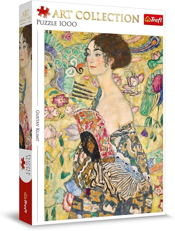 Пазли Trefl 1000 Art Дама з віялом Пазли Trefl 1000 Art Дама з віялом