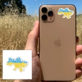 Наліпка 3D стікер Блакитно жовта Україна SX-64