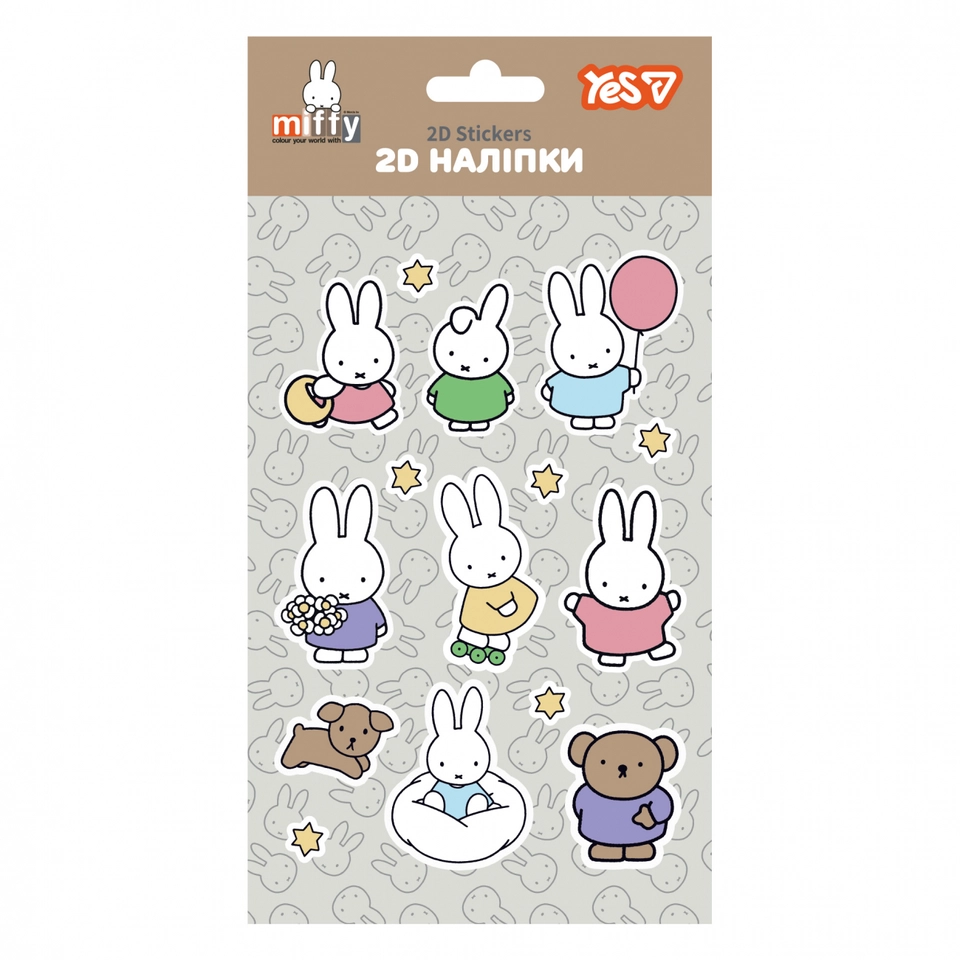 Набір наліпок 2D Yes Miffy Cute 708539 — 