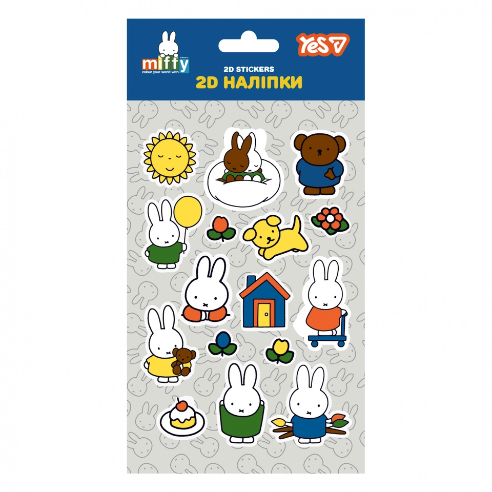 Набір наліпок 2D Yes Miffy 708538 — 
