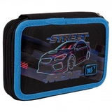 Пенал твердий YES подвійний HP-01 Street Racing 533547