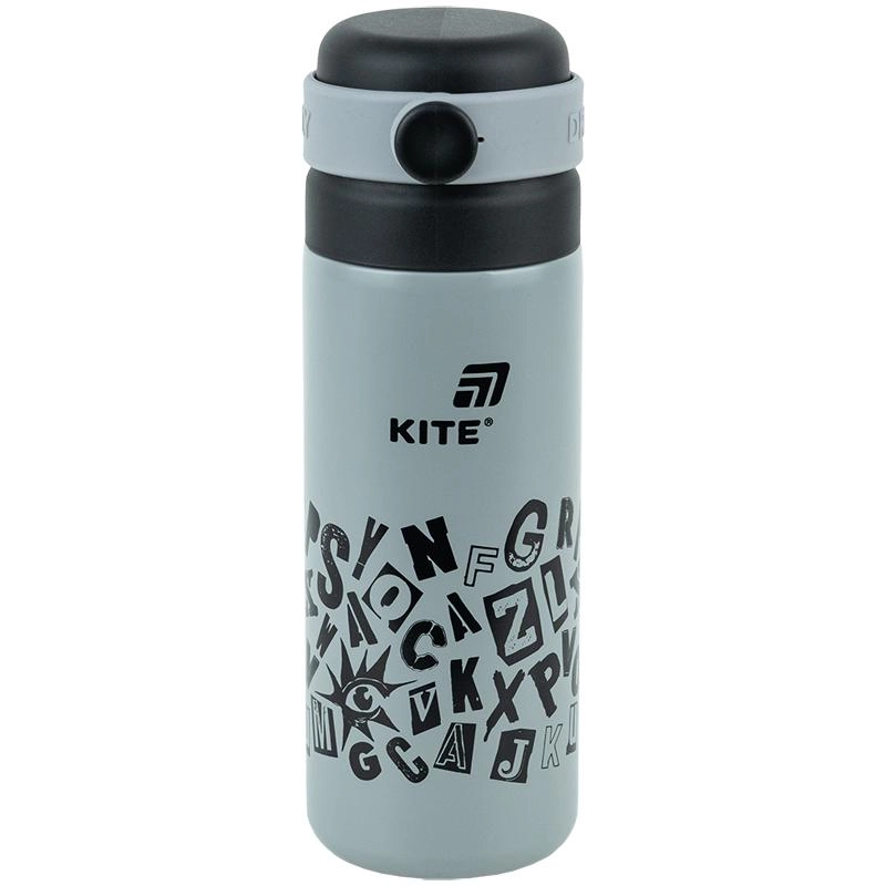 Термос 500 мл сірий k25-1222-2 Термос 500 мл сірий k25-1222-2