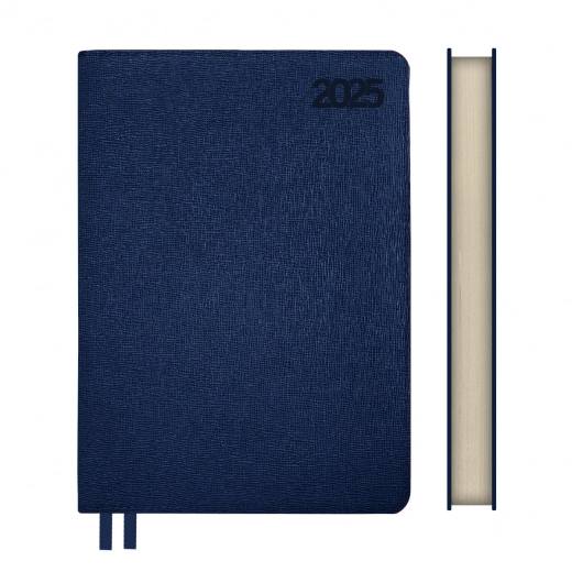 Щоденник датований А6 2025 Leo Planner Escalada синій 252559
