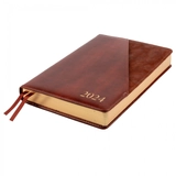 Щоденник датований А5 Leo Planner Whisky коричневий 252448