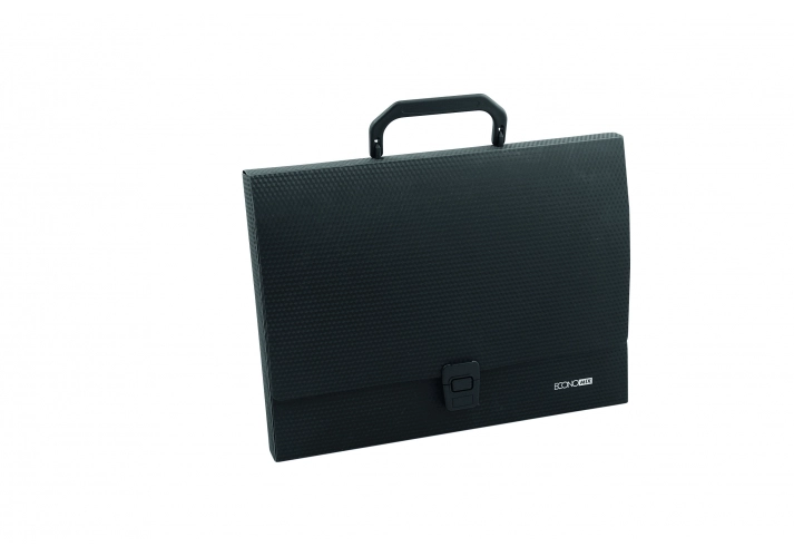 Портфель-коробка А4 31607 Economix чорний