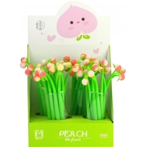 Ручка кулькова MAXI Peach  синя асорті Z19136