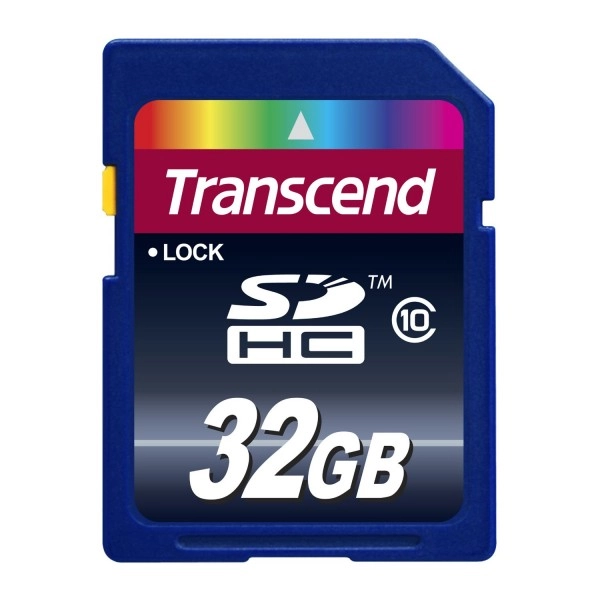 Флеш карта 32GB microSDHC Transcend Class 10+ SD adapter