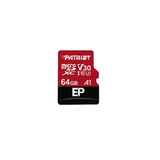 Флеш картка Patriot 64GB microSD class 10 UHS-I U3 V30 A1 (PEF64GEP31MCX)