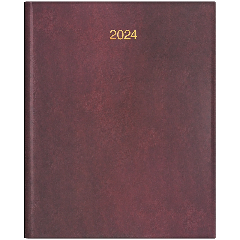 Щотижнвик датований  2024 BRUNNEN Бюро Miradur  бордовий 73-761 60 294
