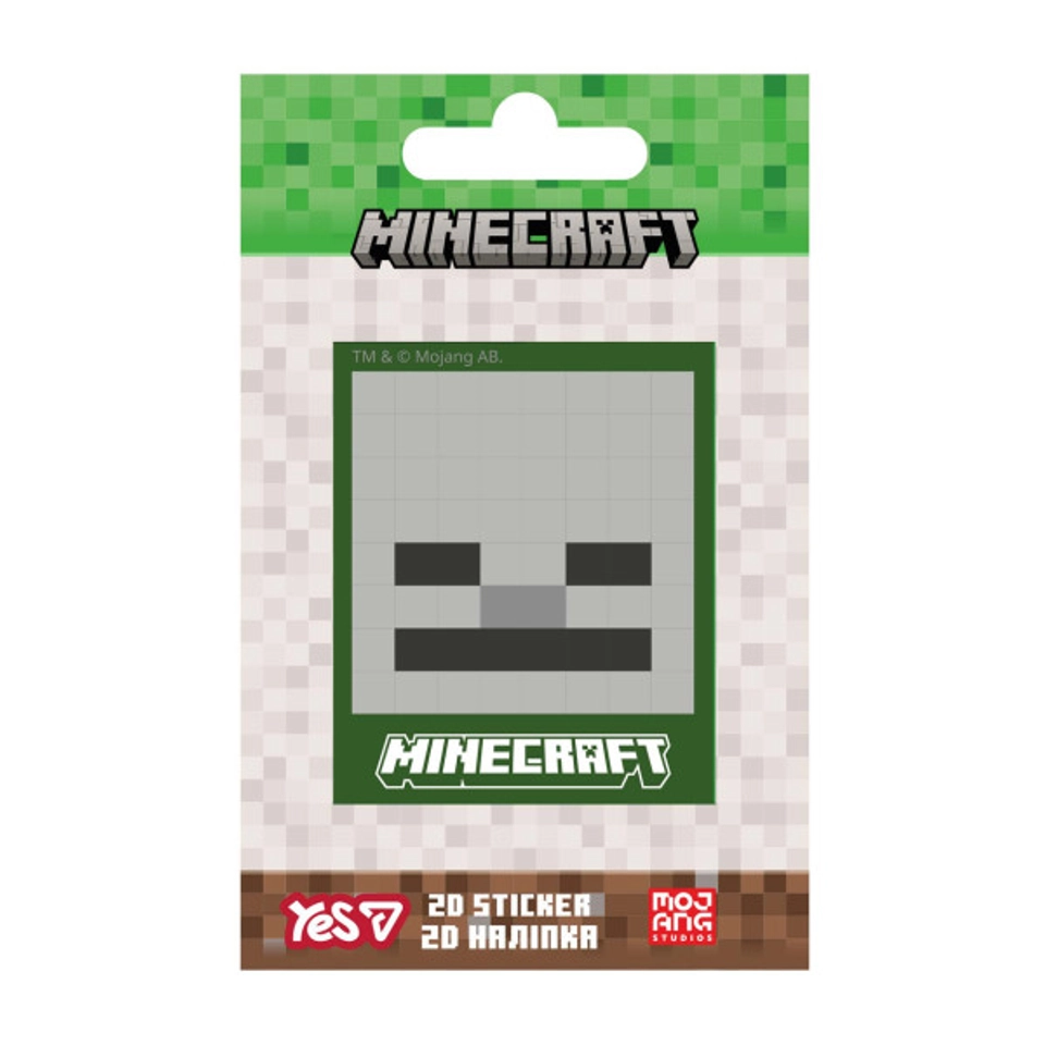 Наліпка 2D Yes Minecraft Skeleton 708511 — фото 2