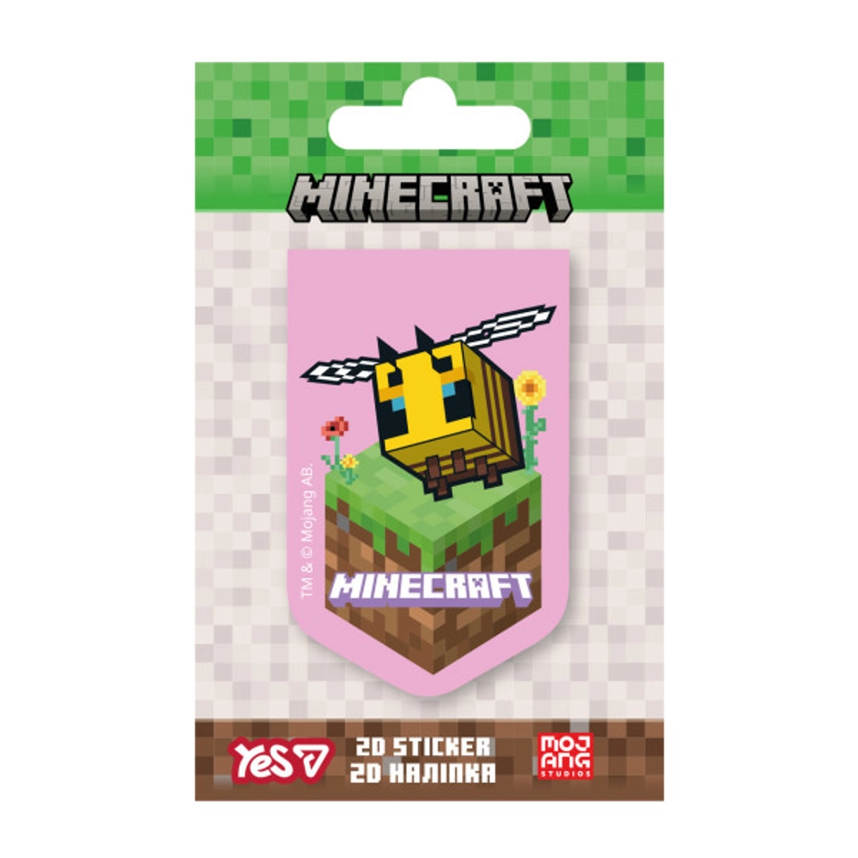 Наліпка 2D Yes Minecraft Spring Bee 708513 — фото 2