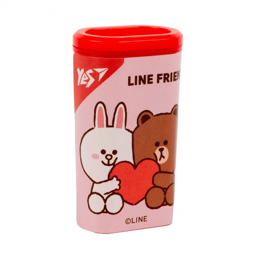 Точилка з контейнером YES Line Friends 620565
