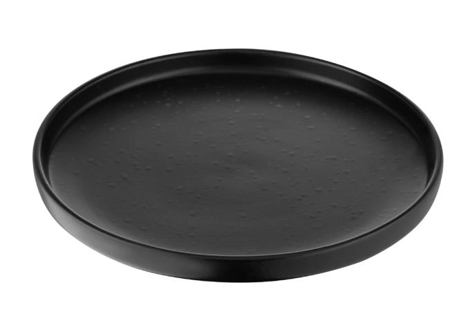 Тарілка керамічна десертна Ardesto Trento 20,5 см чорна AR2920TB
