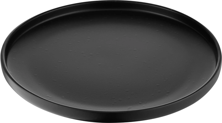 Тарілка керамічна обідня Ardesto Trento 26,5 см чорна AR2926TB