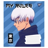 Зошит 36 аркушів клітинка YES Anime 766408