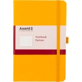 Книга записна Axcent Partner 125х195 96 аркушів клітинка жовта 8201-08-A
