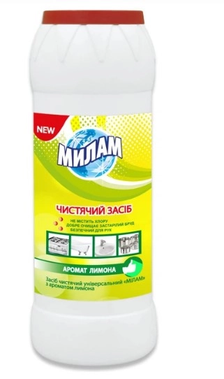 Порошок для чищення МилаМ Лимон 500 г