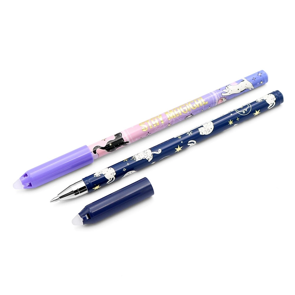Ручка пиши стирай M&G 05 синя Magic Cats AKPB14T3