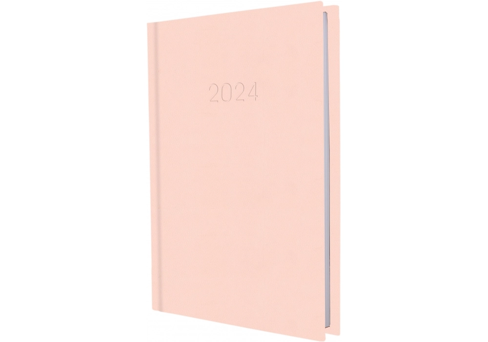 Щоденник датований ECONOMIX А5 2024 CONFETTI рожевий E21613-09