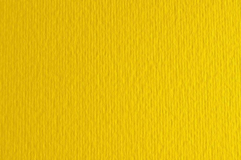 Папір для дизайну Elle Erre B1 (70*100см), №07 giallo, 220г/м2, жовтий, дві текстури, Fabriano