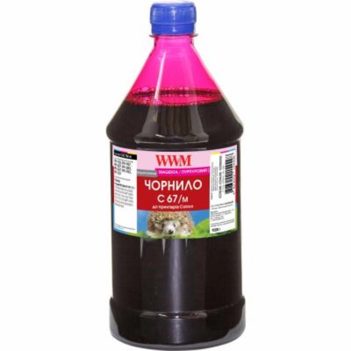 Чорнило WWM Canon IPF-107 1000г Magenta IPF-107M (C67/M-4) Чорнило WWM Canon IPF-107 1000г Magenta IPF-107M (C67/M-4)