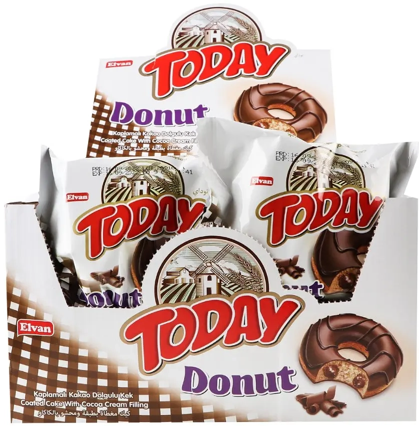 Кекс в глазурі з какао начинкою Donut Today 50г