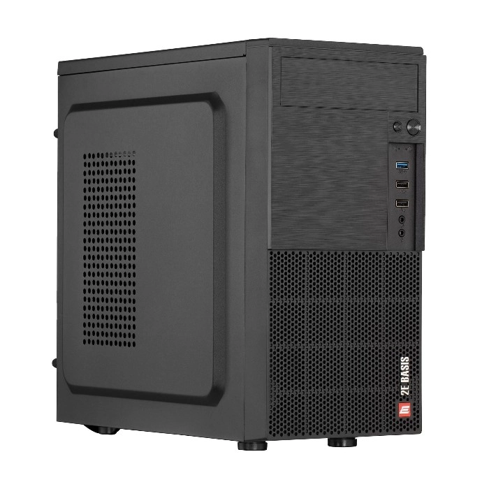 Комп’ютер персональний 2E Rational Intel i3-12100, 8Gb, F240GB, UMA, H610, RD863, 400W, FreeDos