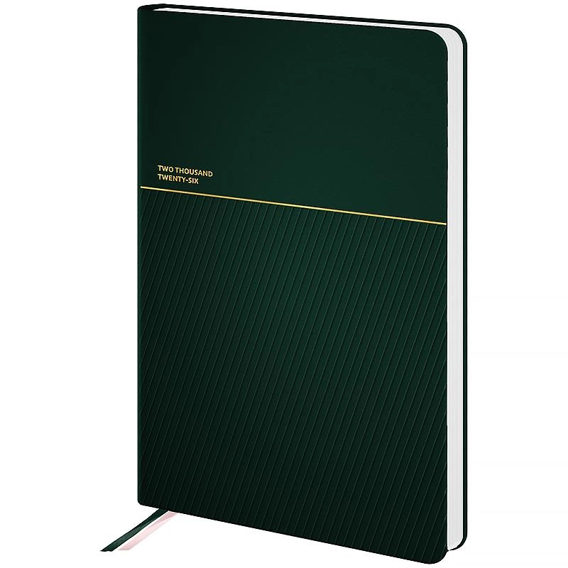 Щоденник Axent Partner Traces 2026 темно-зелений — фото 3
