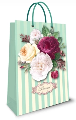 Пакет з картону № 169 ламінування Фоліо Present П169 — Подарунки та сувеніри