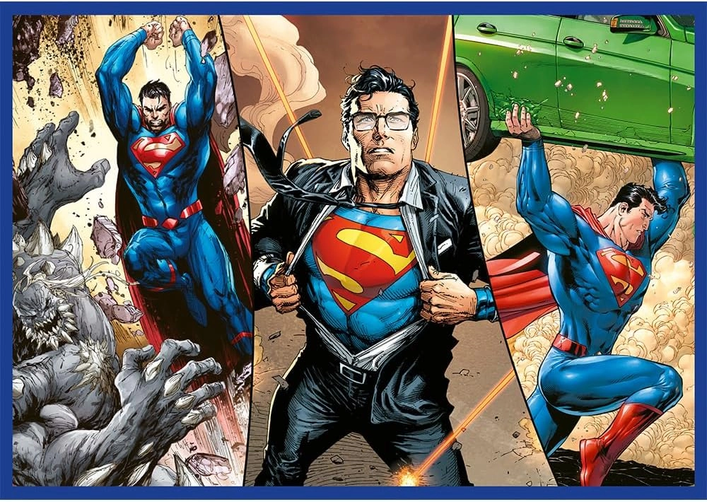 Пазли Trefl 4x250 Superman Сміливість Супермена