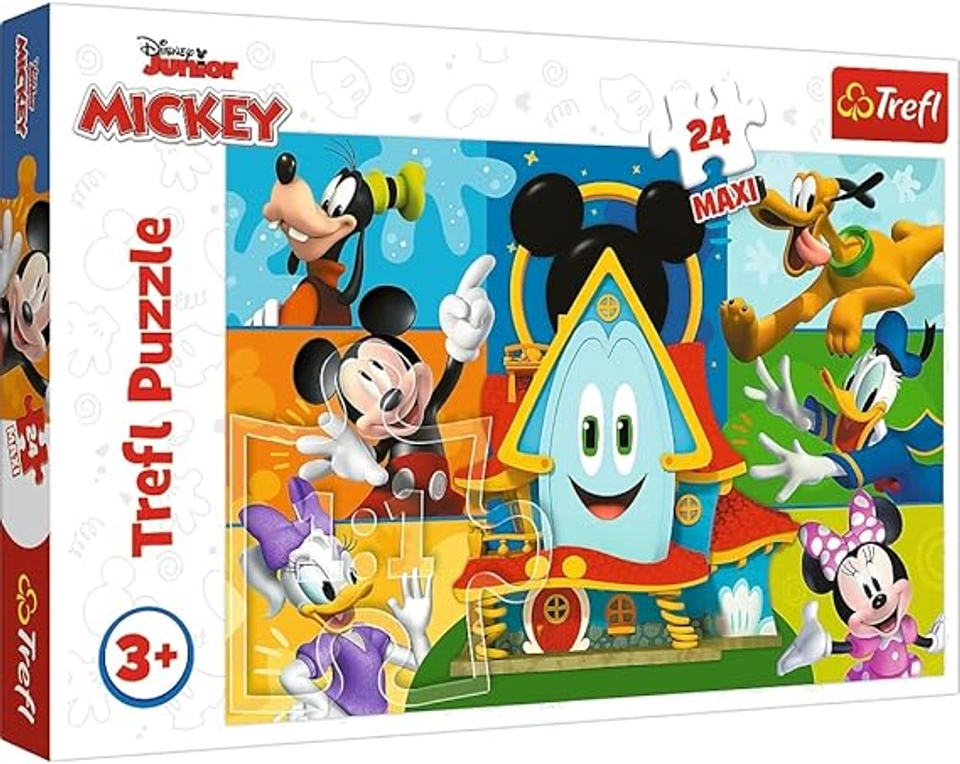 Пазли Trefl 24 Maxi Mickey&amp;friends Міккі Маус і друзі — фото 2